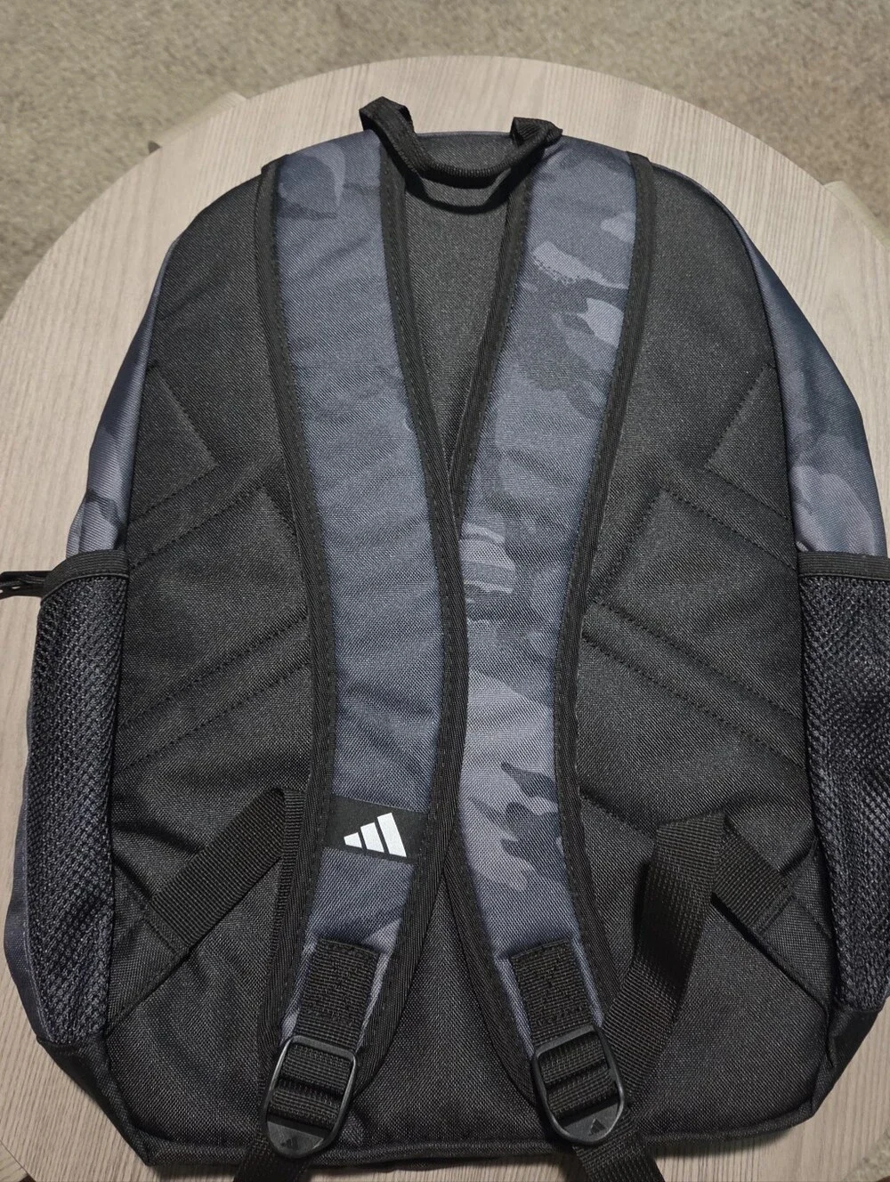 Adidas Men's Black Camo Backpack